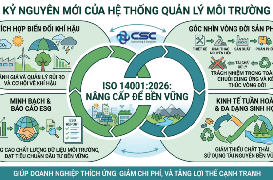 ISO 14001:2026 Kỷ nguyên mới